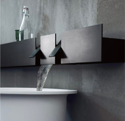 SEN Wall-Mounted Tap with Shelf & Towel Holder