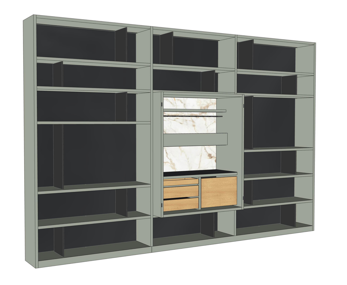 505 Bookcase with Harry's Bar