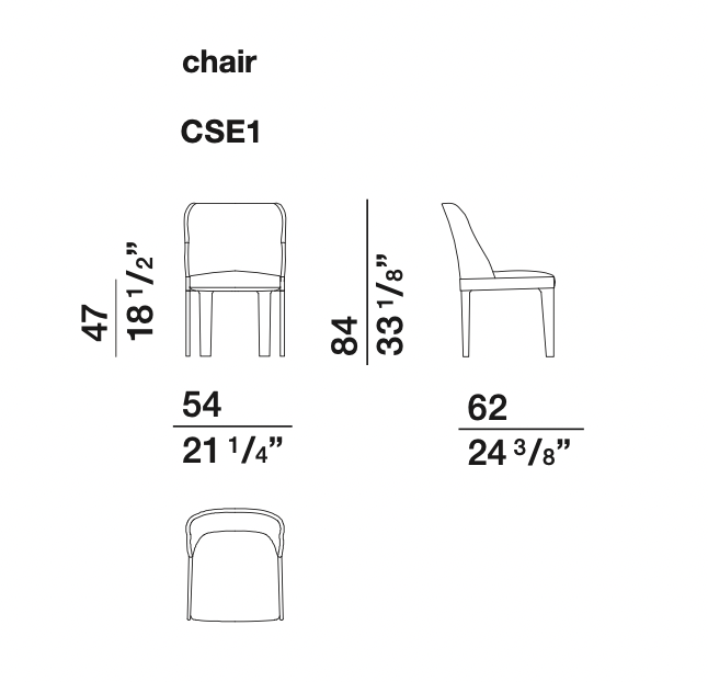 CHELSEA Side Chair - Set of 6