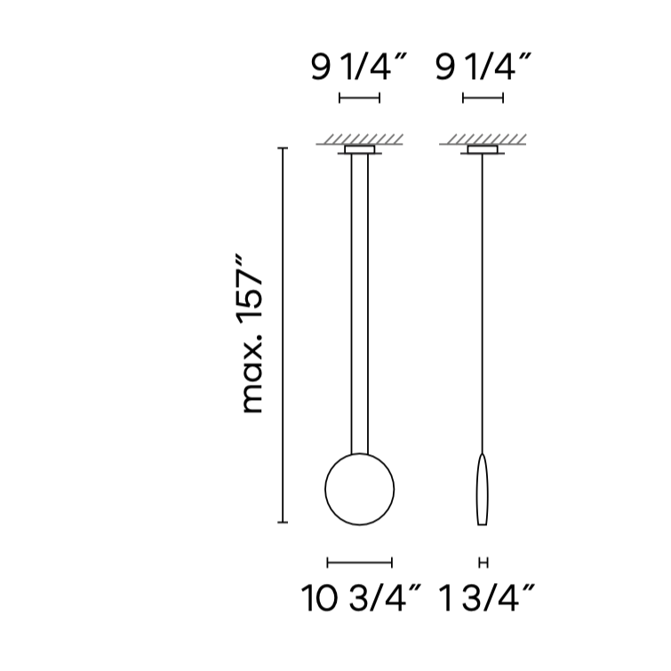 2501 COSMOS Dimmable Pendant Lighting